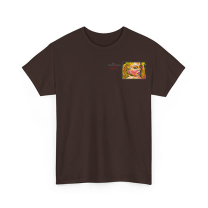 Unisex Heavy Cotton Tee - Motiv: Romina, H 7 cm
