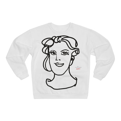 Unisex Crew Neck Sweatshirt (EU) - Motiv: Front Gia & Rückseite Gia