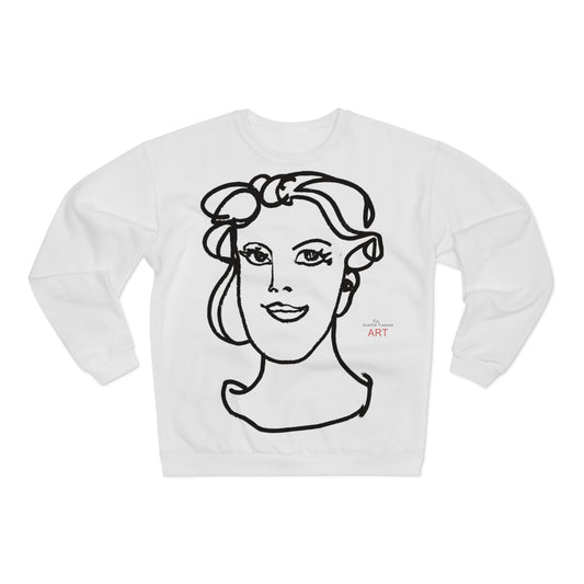 Unisex Crew Neck Sweatshirt (EU) - Motiv: Front Gia & Rückseite Gia