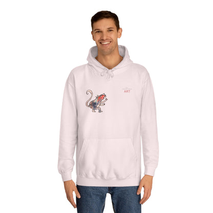 Unisex College Hoodie - Motiv: Ratte & Karambolage