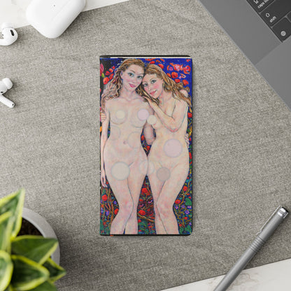 Flip Cases - Motiv: Waldnymphen, Schwarz, Seifenblasen