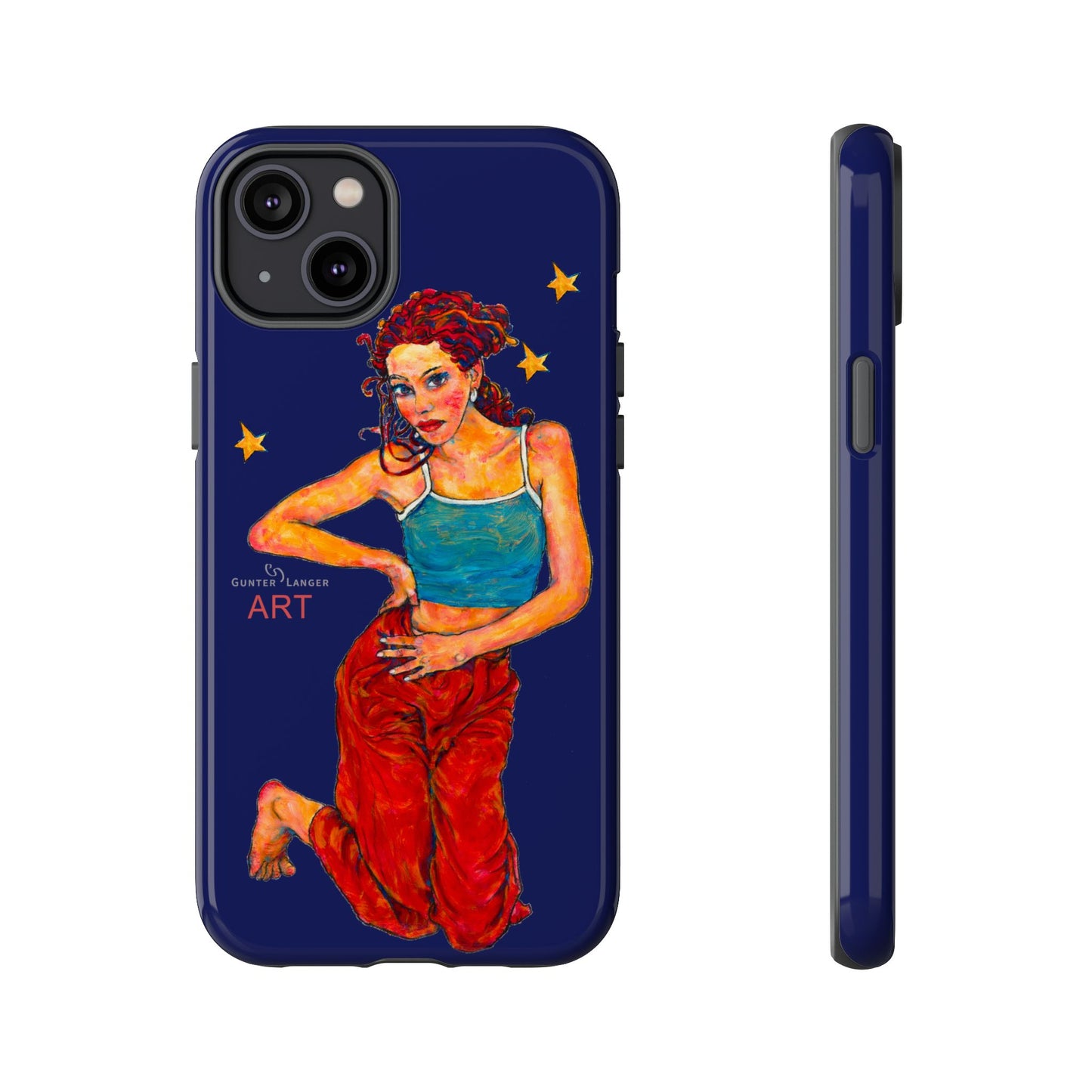 Tough Cases - iPhone - Motiv: Lea, Sternenhimmel