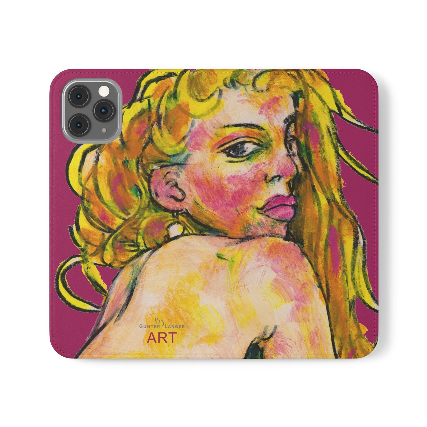 Flip Cases - Motiv: Romina, Rot