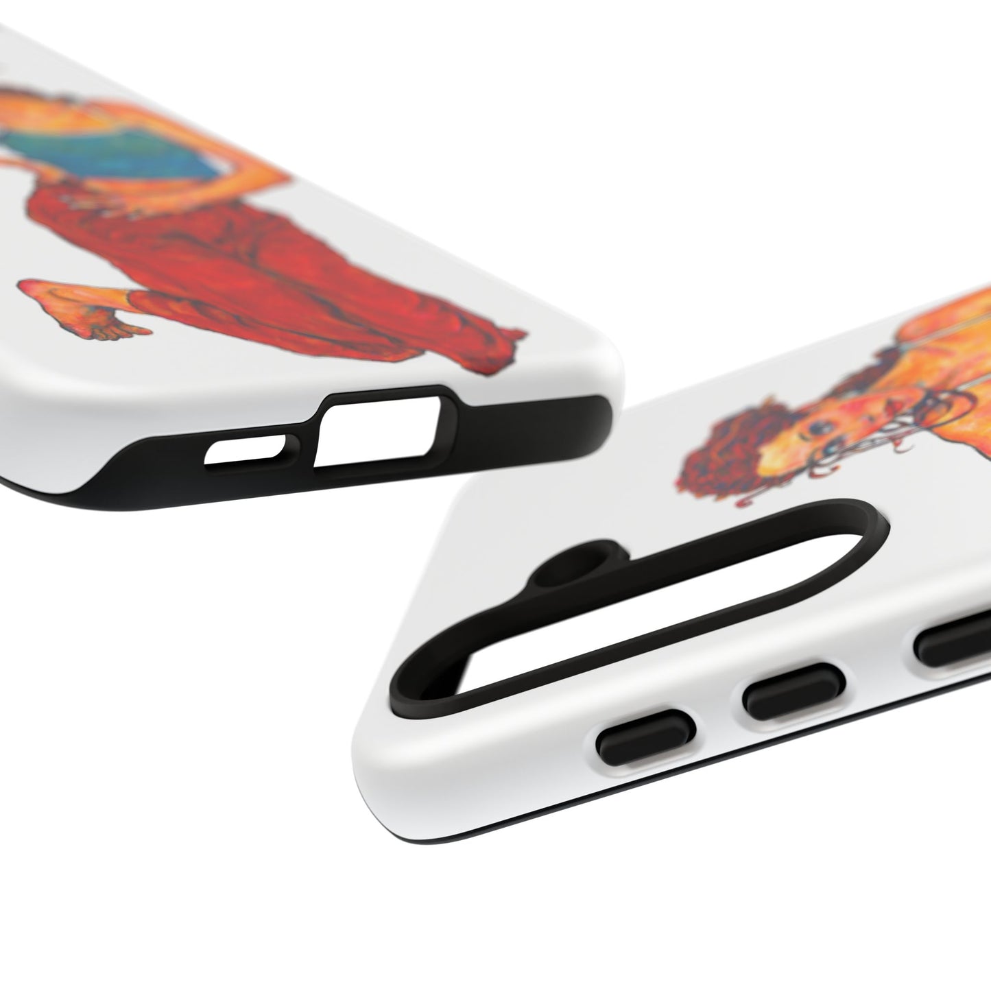 Tough Cases - Google Pixel - Samsung Galaxy - Motiv: Lea, Weiß