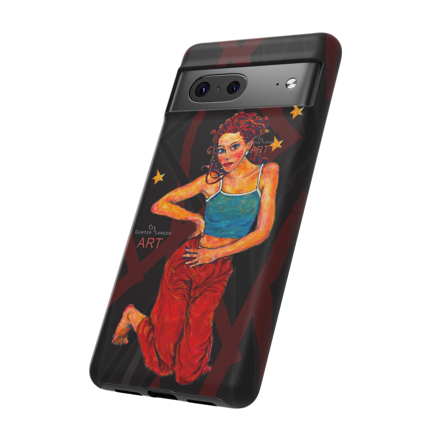 Tough Cases - Google Pixel - Samsung Galaxy - Motiv: Lea, Sternenhimmel, Mikado3