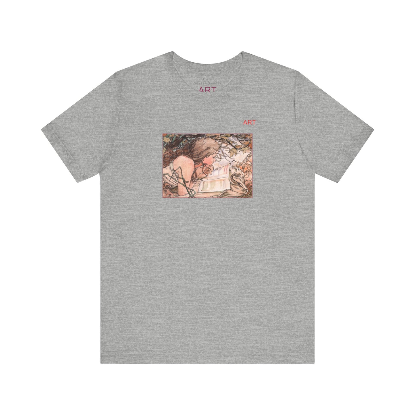 Jersey Short Sleeve Tee - Motiv: Front Antonia, H 15,73 cm