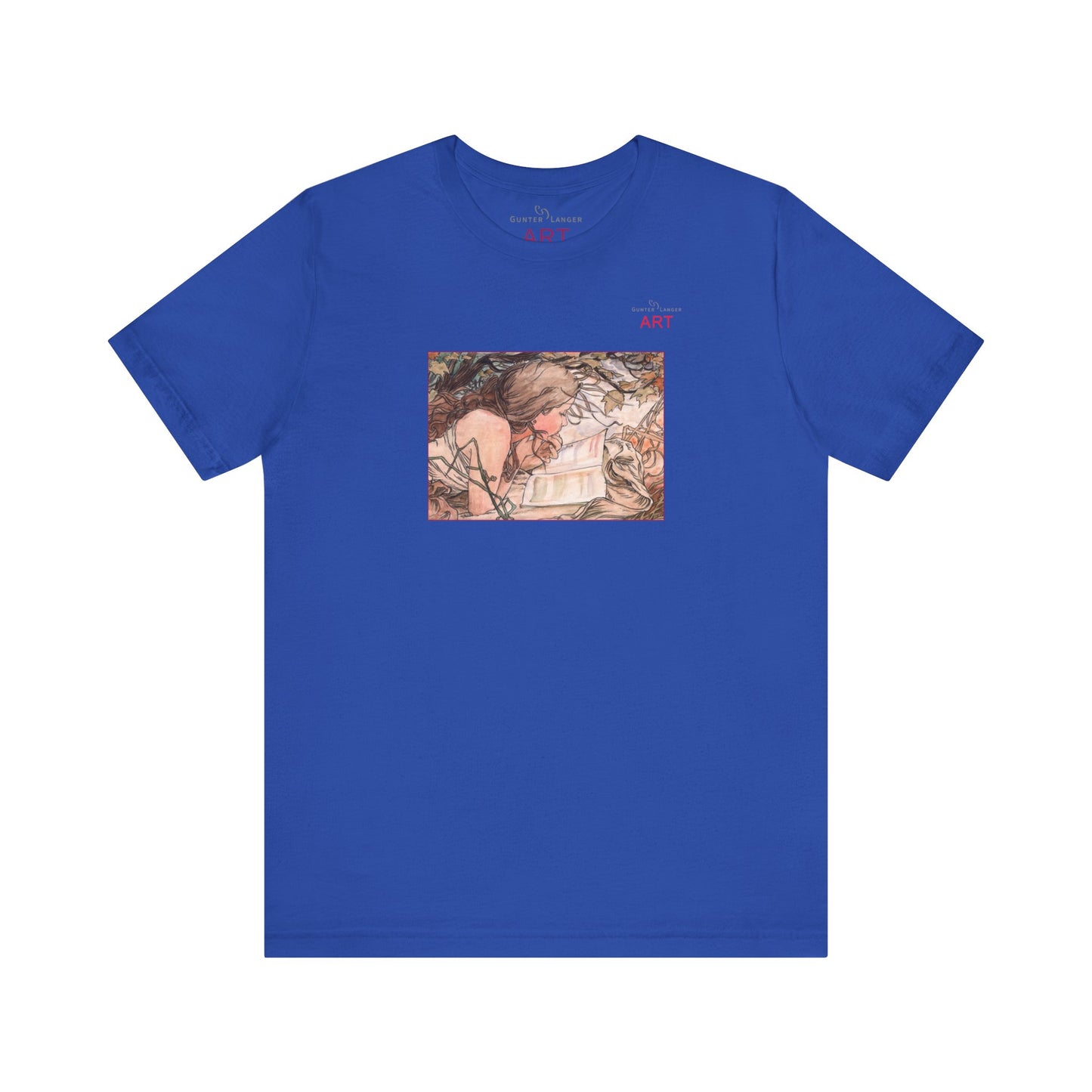 Jersey Short Sleeve Tee - Motiv: Front Antonia, H 15,73 cm