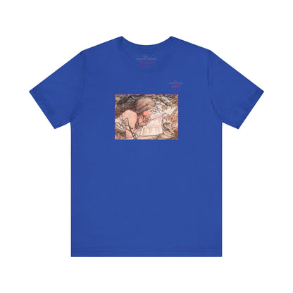 Jersey Short Sleeve Tee - Motiv: Front Antonia, H 15,73 cm
