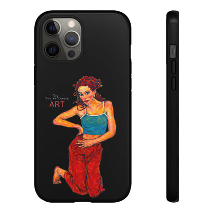 Tough Cases - iPhone - Motiv: Lea, Schwarz