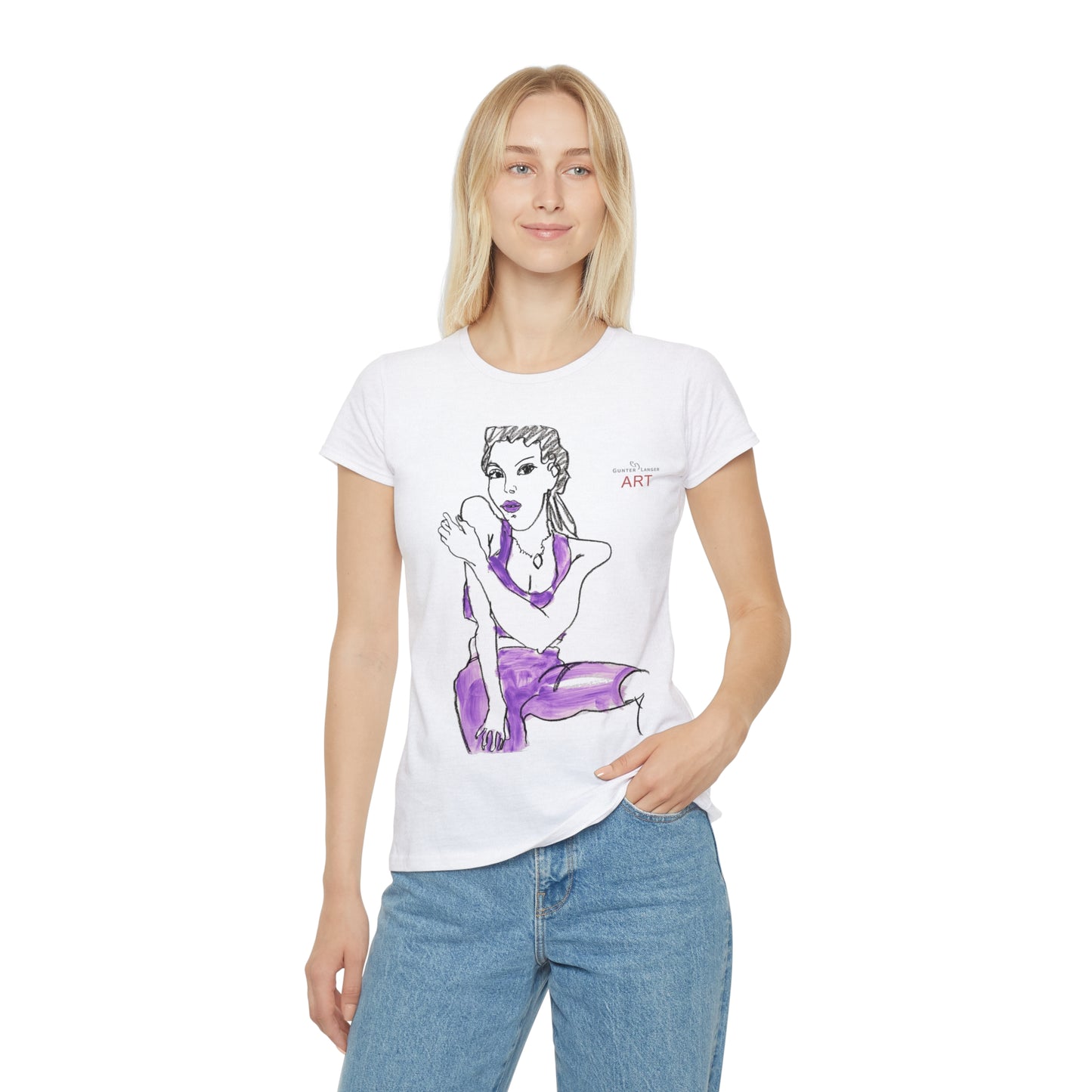 Women's T-Shirt - Motiv: Front Carlotta