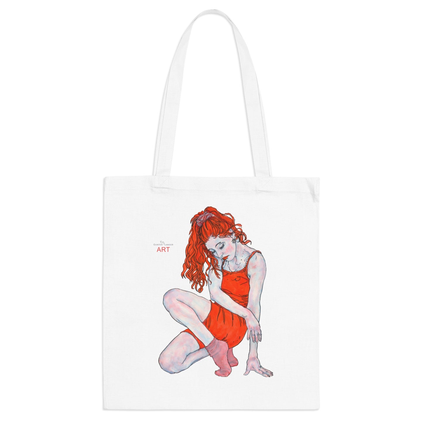 Tote Bag - Motiv: Julia, einseitig bedruckt, H 30,5 cm