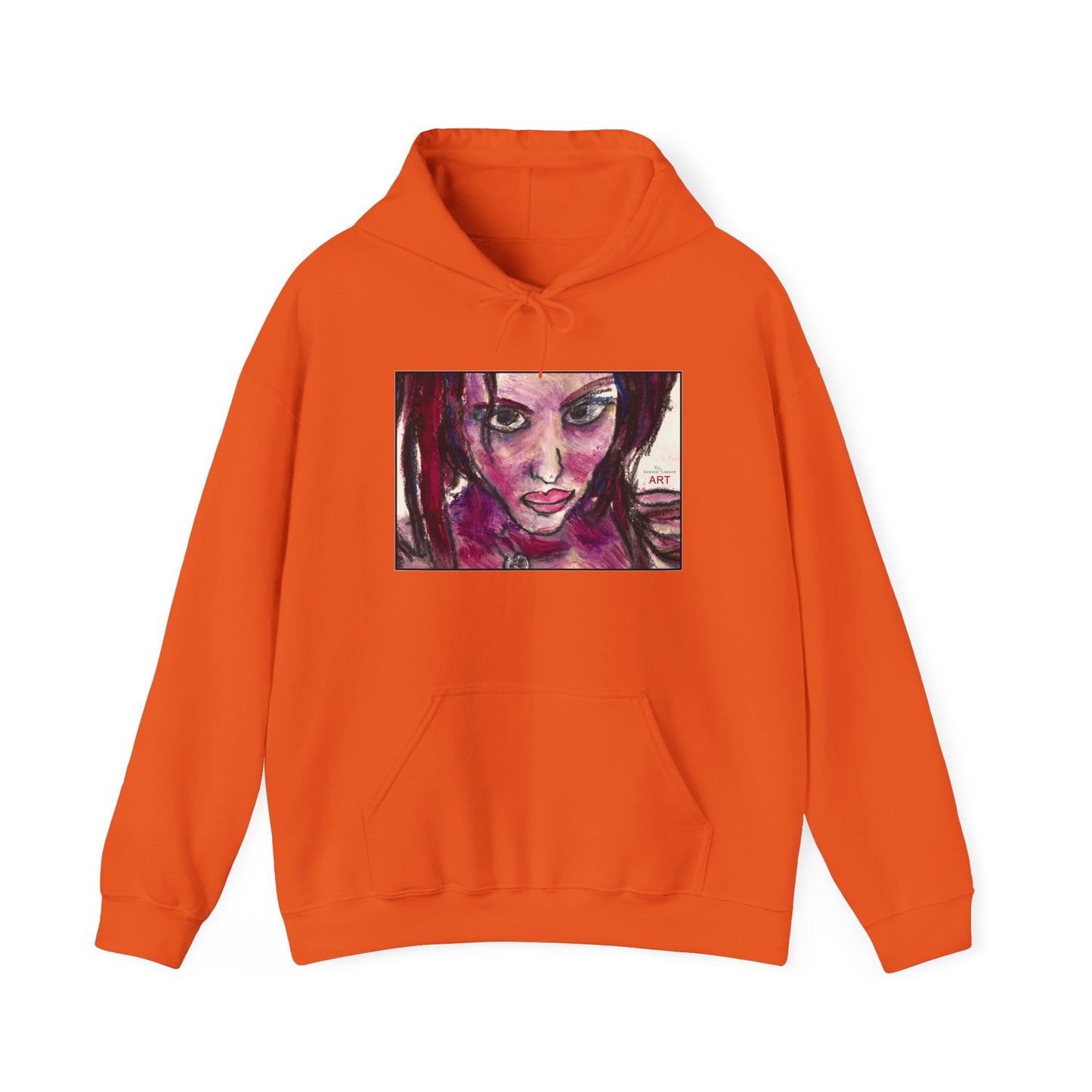 Unisex Heavy Blend™ Hooded Sweatshirt - Motiv Frontseite "Lola", H 19 cm