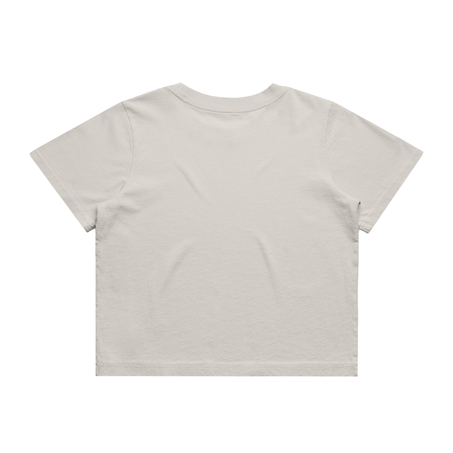 Women's Heavy Faded Crop Tee - Motiv: Front, Christina, H 8 cm