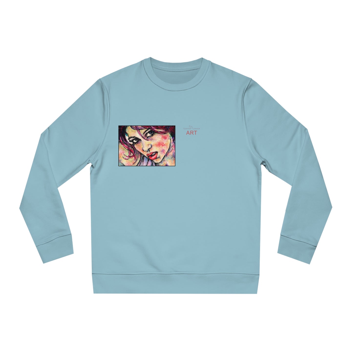 Unisex Changer Sweatshirt - Motiv: Front Nike, H12 cm (klein) & Rückseite Nike, H 43 cm