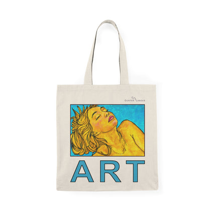 Natural Tote Bag  - Motiv: Fine ART, einseitig bedruckt,