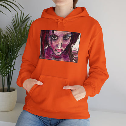 Unisex Heavy Blend™ Hooded Sweatshirt - Motiv Frontseite "Lola", H 19 cm