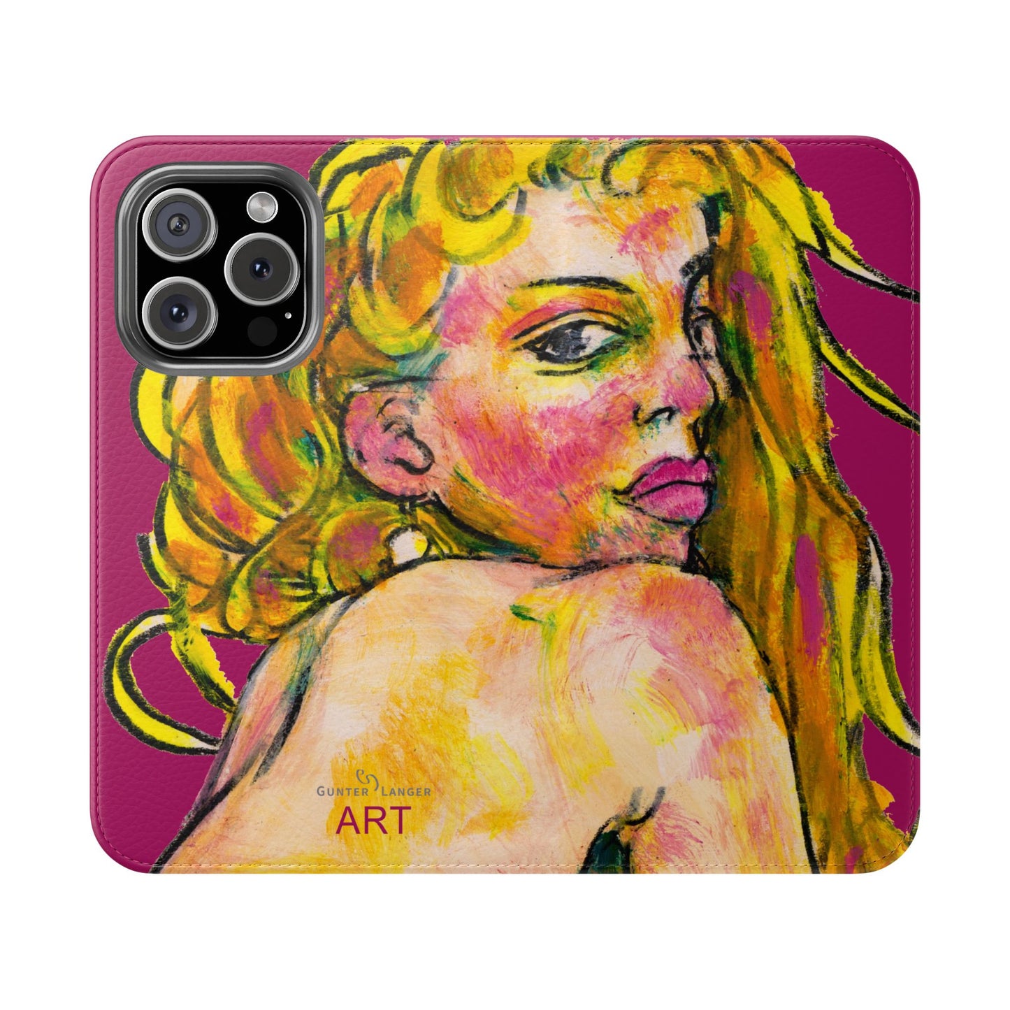 Flip Cases - Motiv: Romina, Rot