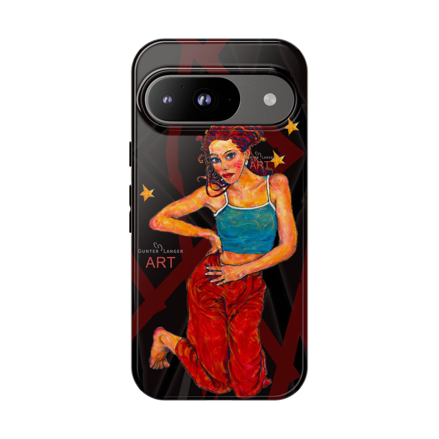 Tough Cases - Google Pixel - Samsung Galaxy - Motiv: Lea, Sternenhimmel, Mikado3