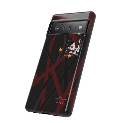 Tough Cases - Google Pixel - Samsung Galaxy - Motiv:  "Miau" klein H 8 cm, Sternenhimmel, Mikado3