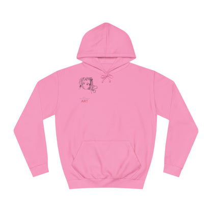 Unisex College Hoodie - Motiv Front Emilia (klein) & Rückseite Emilia