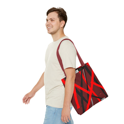 Tote Bag (AOP) - Motiv: Mikado, Rot