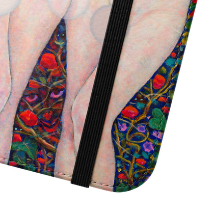 Flip Cases - Motiv: Waldnymphen, Schwarz, Seifenblasen