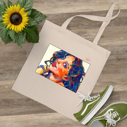 Tote Bag - Motiv: Marlen, einseitig bedruckt, H 18 cm