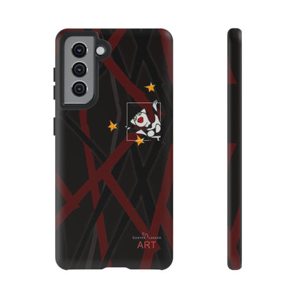 Tough Cases - Google Pixel - Samsung Galaxy - Motiv:  "Miau" klein H 8 cm, Sternenhimmel, Mikado3