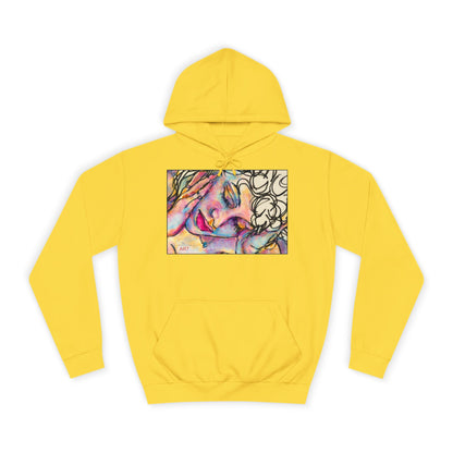 Unisex College Hoodie - Motiv: Front Mara, H 23,5 cm