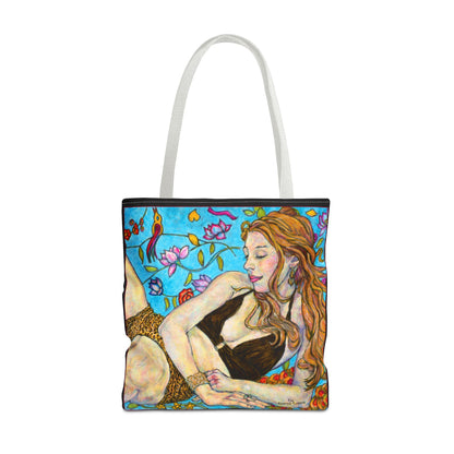 Tote Bag (AOP) - Motiv: Ida & Ida, Schwarz