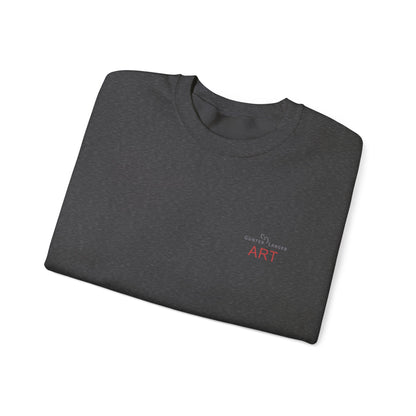 Unisex Heavy Blend™ Crewneck Sweatshirt - Motiv: Front Logo & Rückseite Pauline