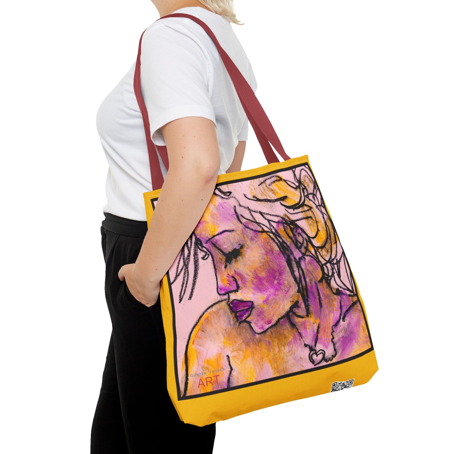 Tote Bag (AOP) - Motiv: Lilly & Romina 18Zoll