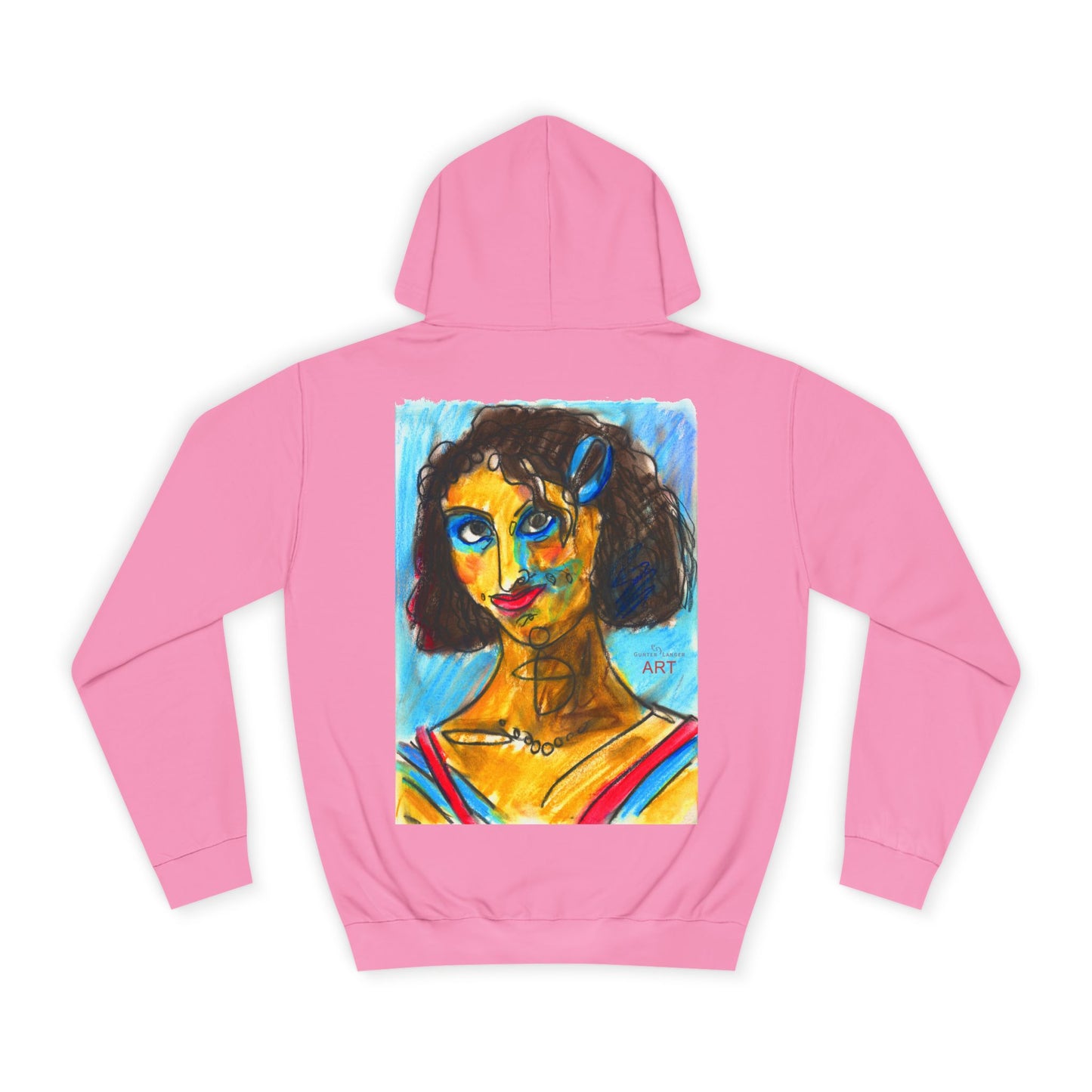 Unisex College Hoodie - Motiv: Augen & Frechdax