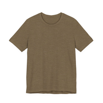 Unisex Jersey Short Sleeve Tee - Motiv: Rückseite Giselle, Kasten, H 40 cm