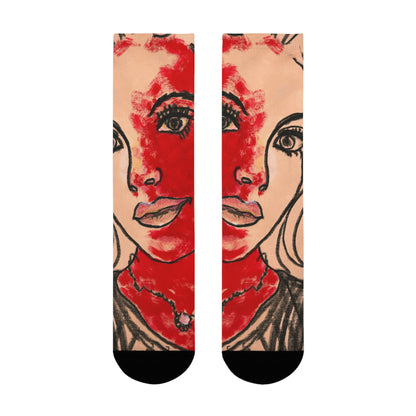 Sublimation Crew Socks (EU) - Motiv: Christina