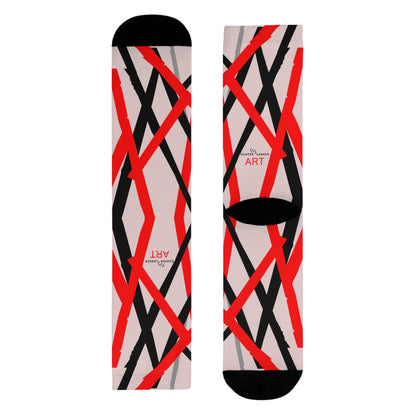 Sublimation Crew Socks (EU) - Motiv: Mikado 2, S, M, L