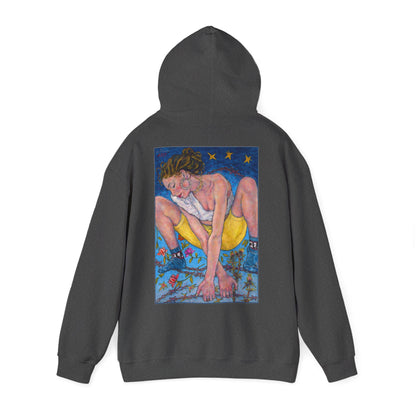 Unisex Heavy Blend™ Hooded Sweatshirt - Motiv: Rückseite "Alva", H43 cm