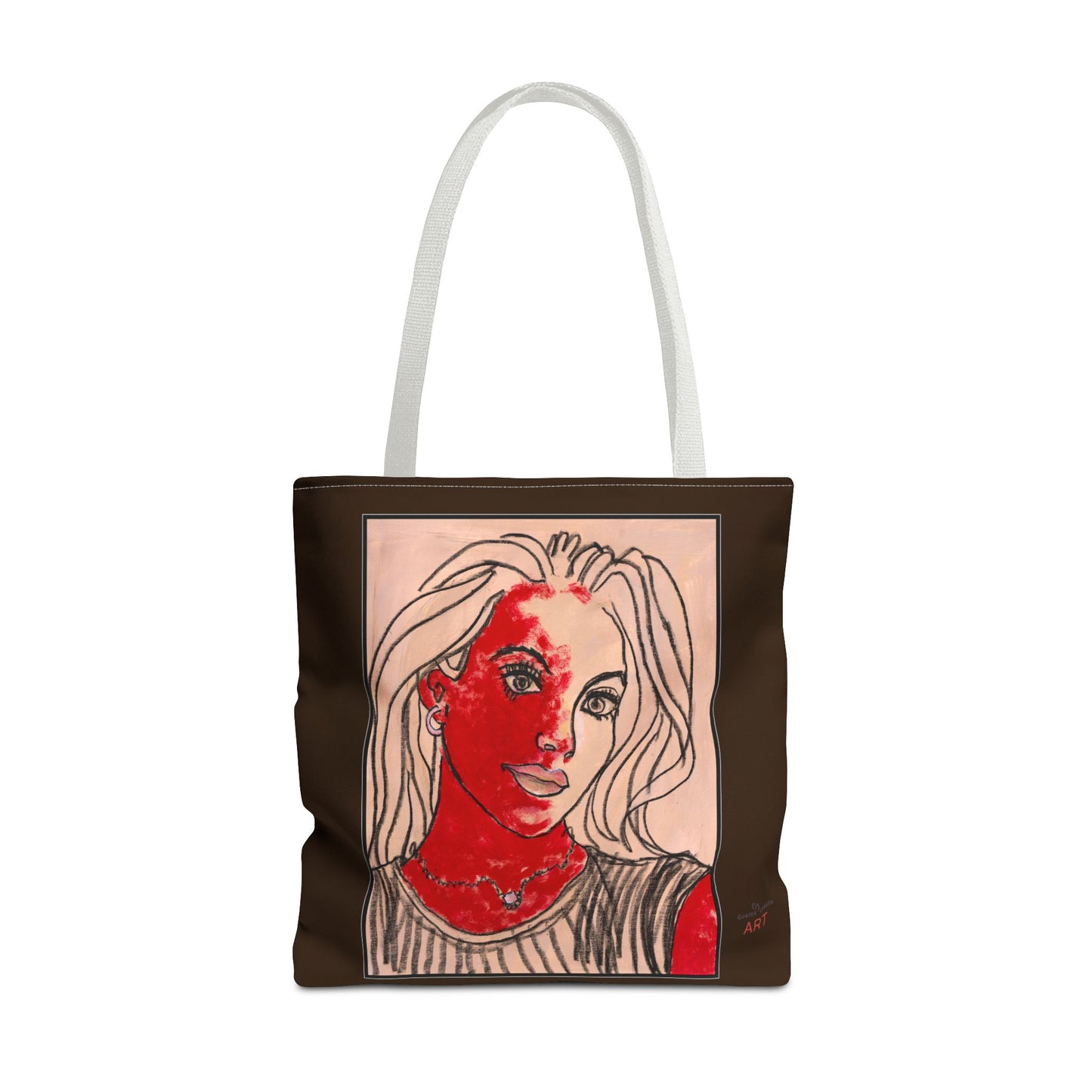 Tote Bag (AOP) - Motiv: Christina 37,5cm