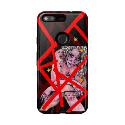 Tough Cases - Google Pixel - Samsung Galaxy - Motiv: Stella, Mikado