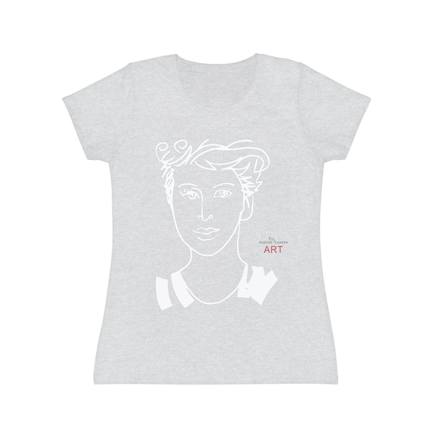 Women's Iconic T-Shirt - Motiv: Lars & Lars (weiß)