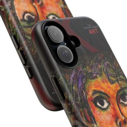 Tough Cases - iPhone - Motiv: MJ, Schwarz