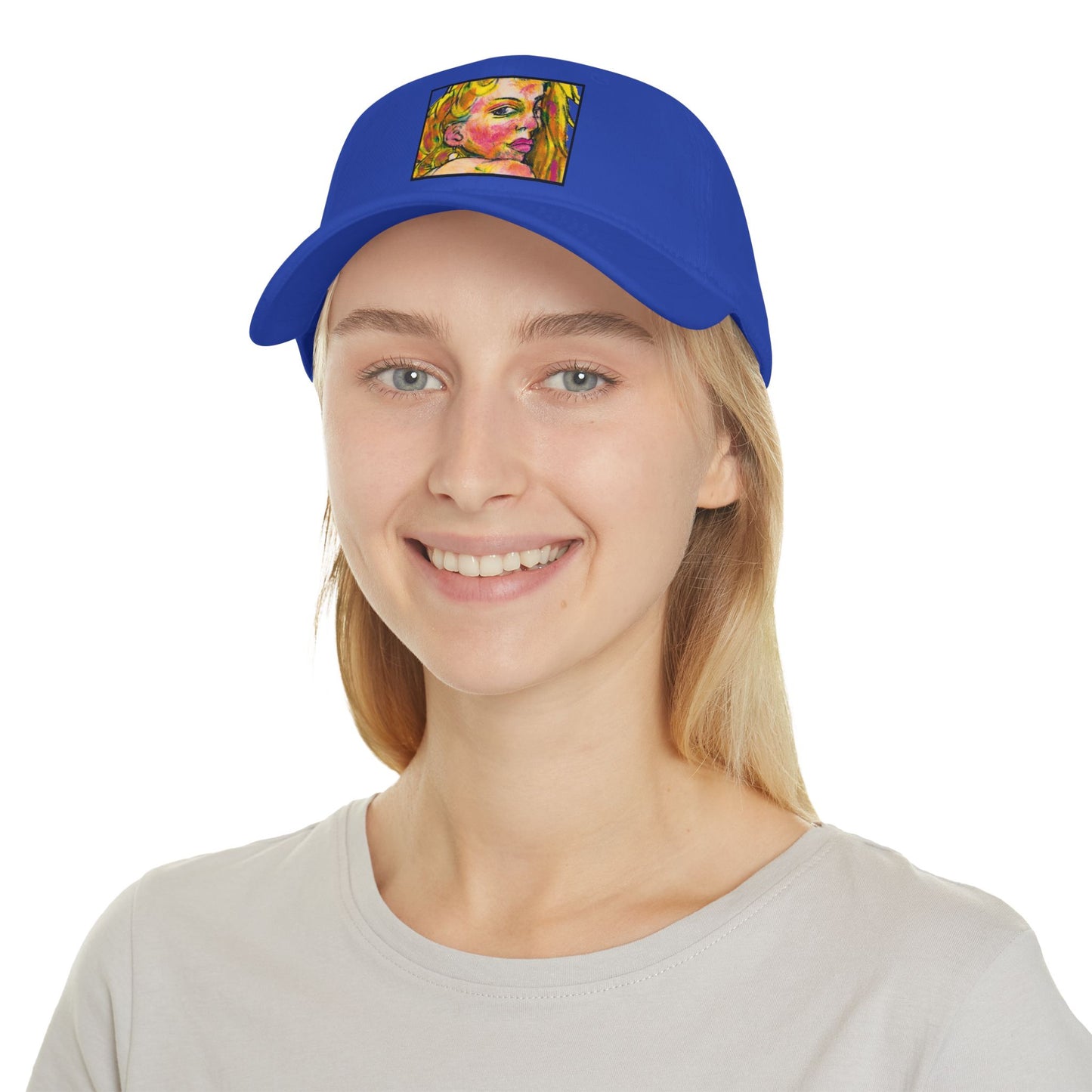 Low Profile Baseball Cap - Motiv: Romina, H 5 cm
