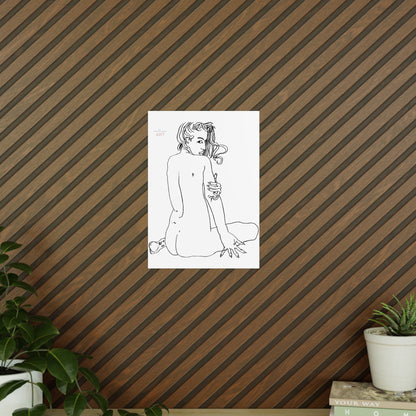 Photopaper Posters  - Motiv "Emilia", ca. A4 und A3 Format