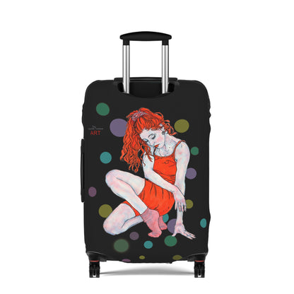 Luggage Cover - Motiv: Julia, Farbkreise