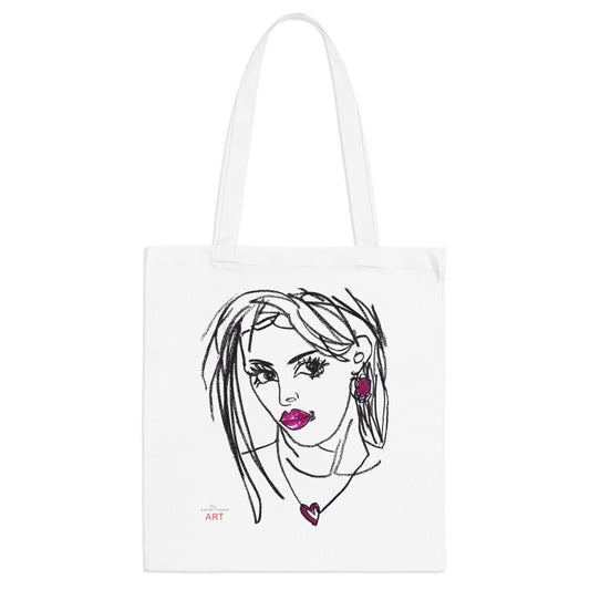 Tote Bag - Motiv: Raja, einseitig bedruckt, H 30,5 cm