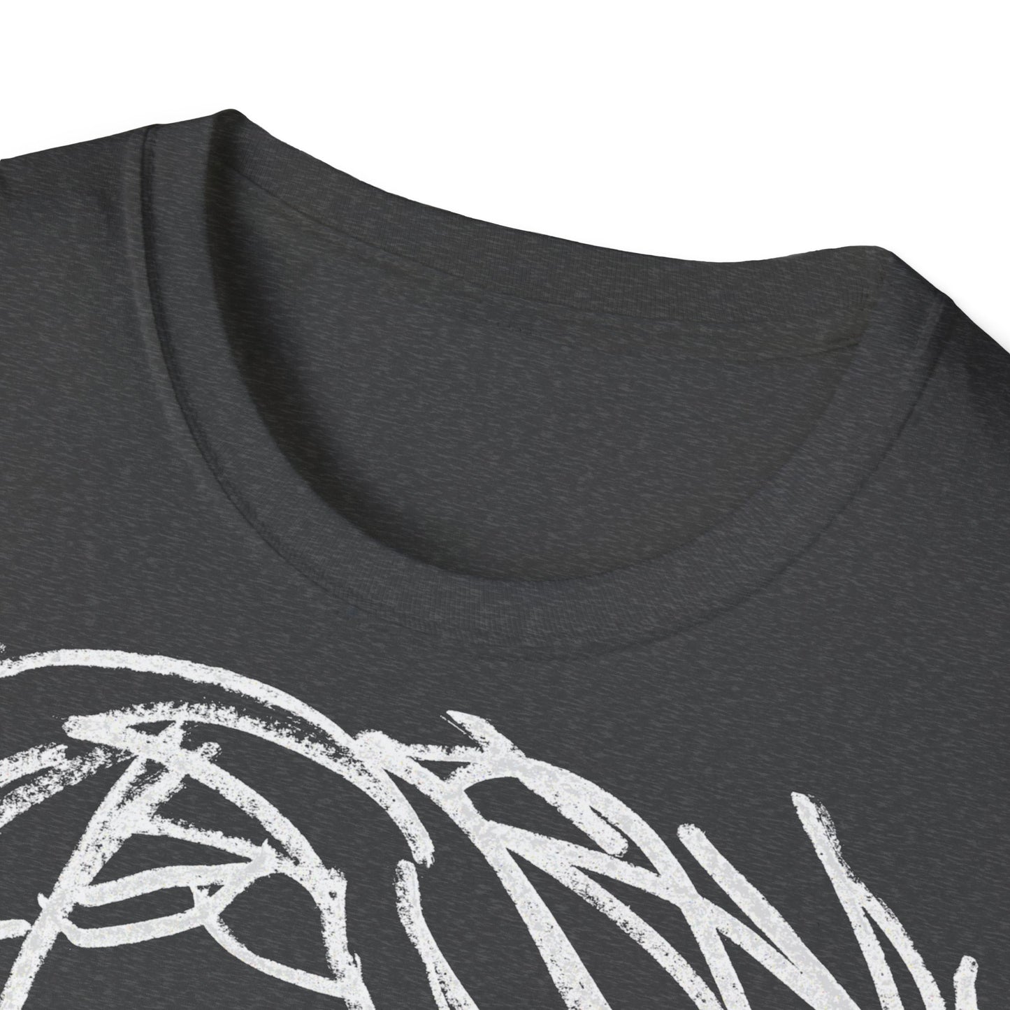 Unisex Softstyle T-Shirt - Motiv: Front Raja, H 49cm sw