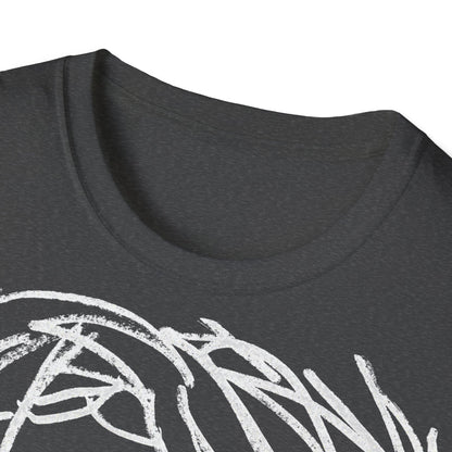 Unisex Softstyle T-Shirt - Motiv: Front Raja, H 49cm sw