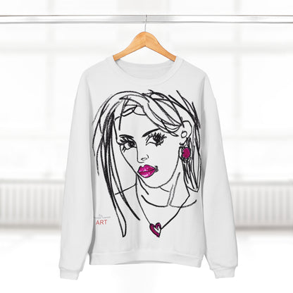 Unisex Crew Neck Sweatshirt (EU) - Motiv Front Raja, H 49 cm