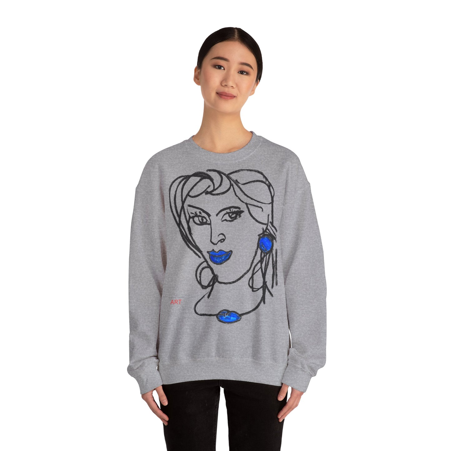 Unisex Heavy Blend™ Crewneck Sweatshirt - Motiv Rita & Raja