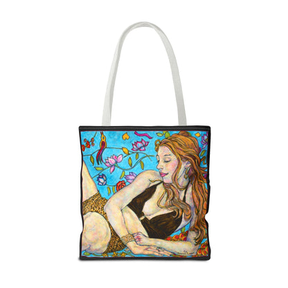 Tote Bag (AOP) - Motiv: Ida & Ida, Schwarz